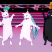 Newly edgy idols but they're cats